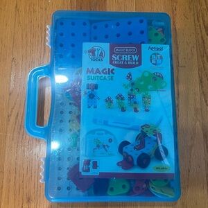Magic Block Screw Suitcase - Create and Build - STEM ACTIVITY CASE